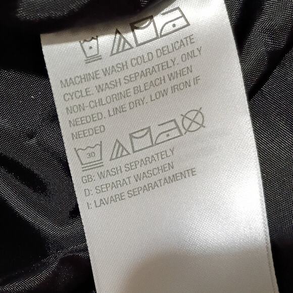 Lisa Rinna Collection 1X Puffer Coat Houndstooth Black/White Detachable Hood - Picture 12 of 12